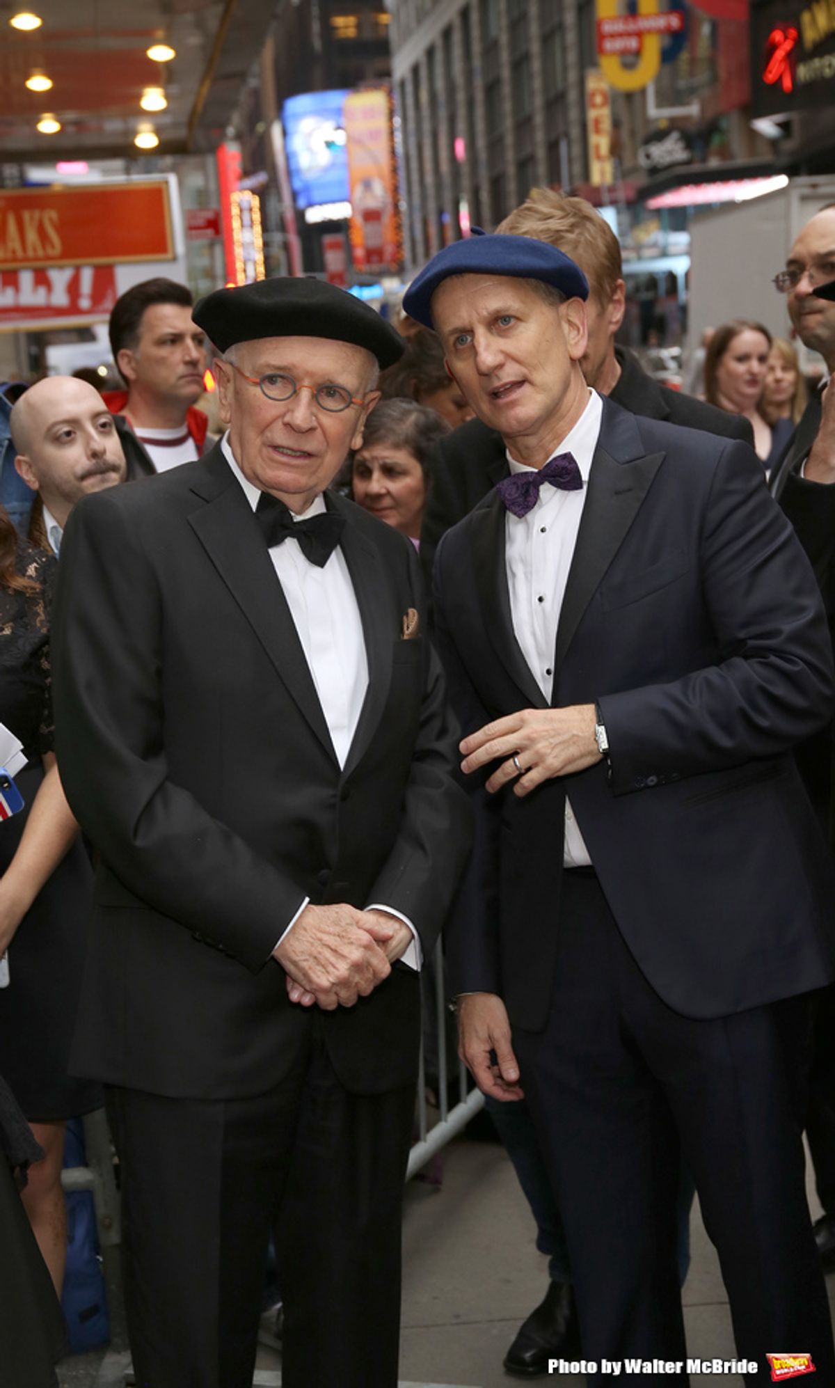 Terrence McNally and Tom Kirdahy at 