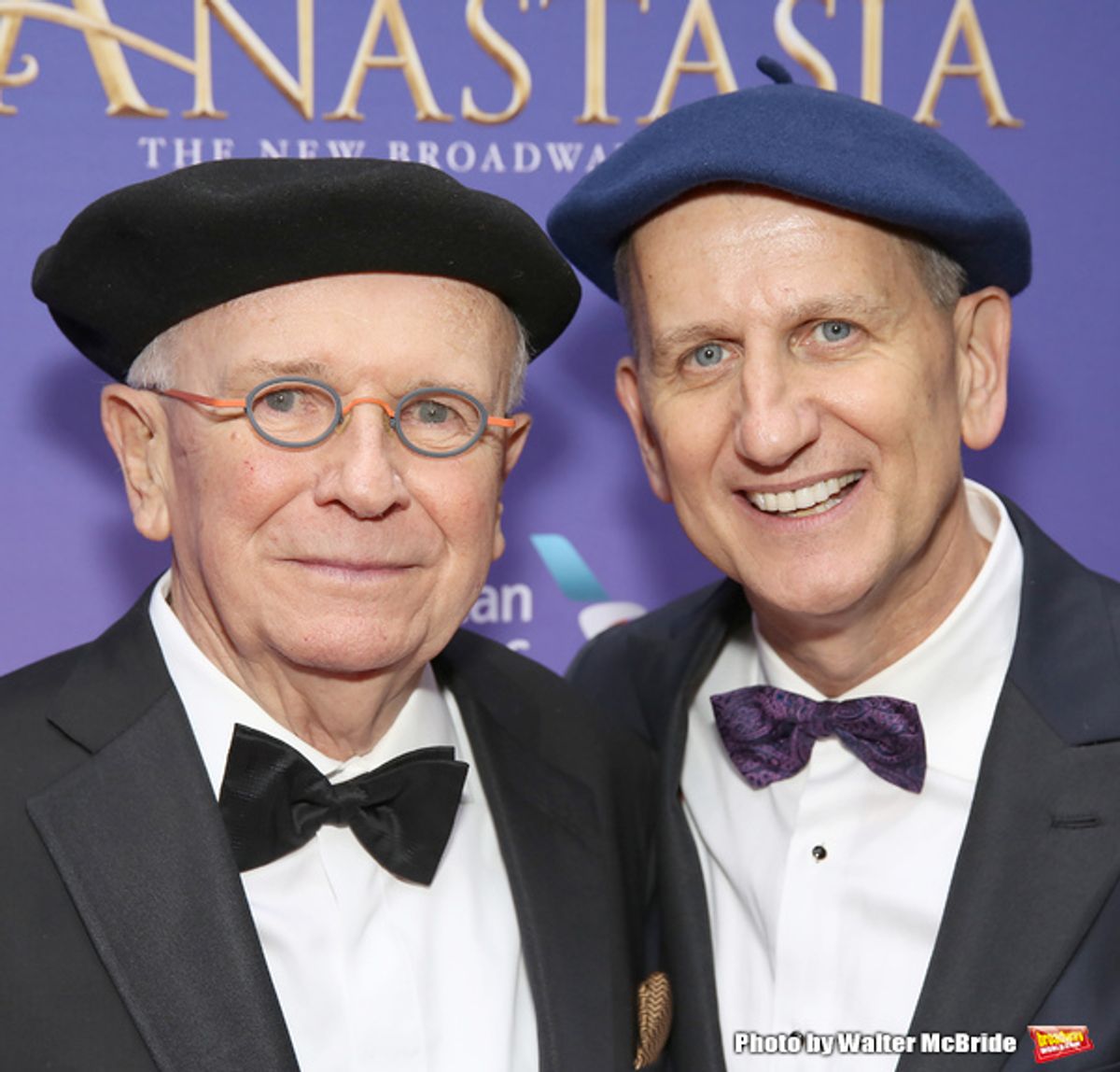 Terrence McNally and Tom Kirdahy at 