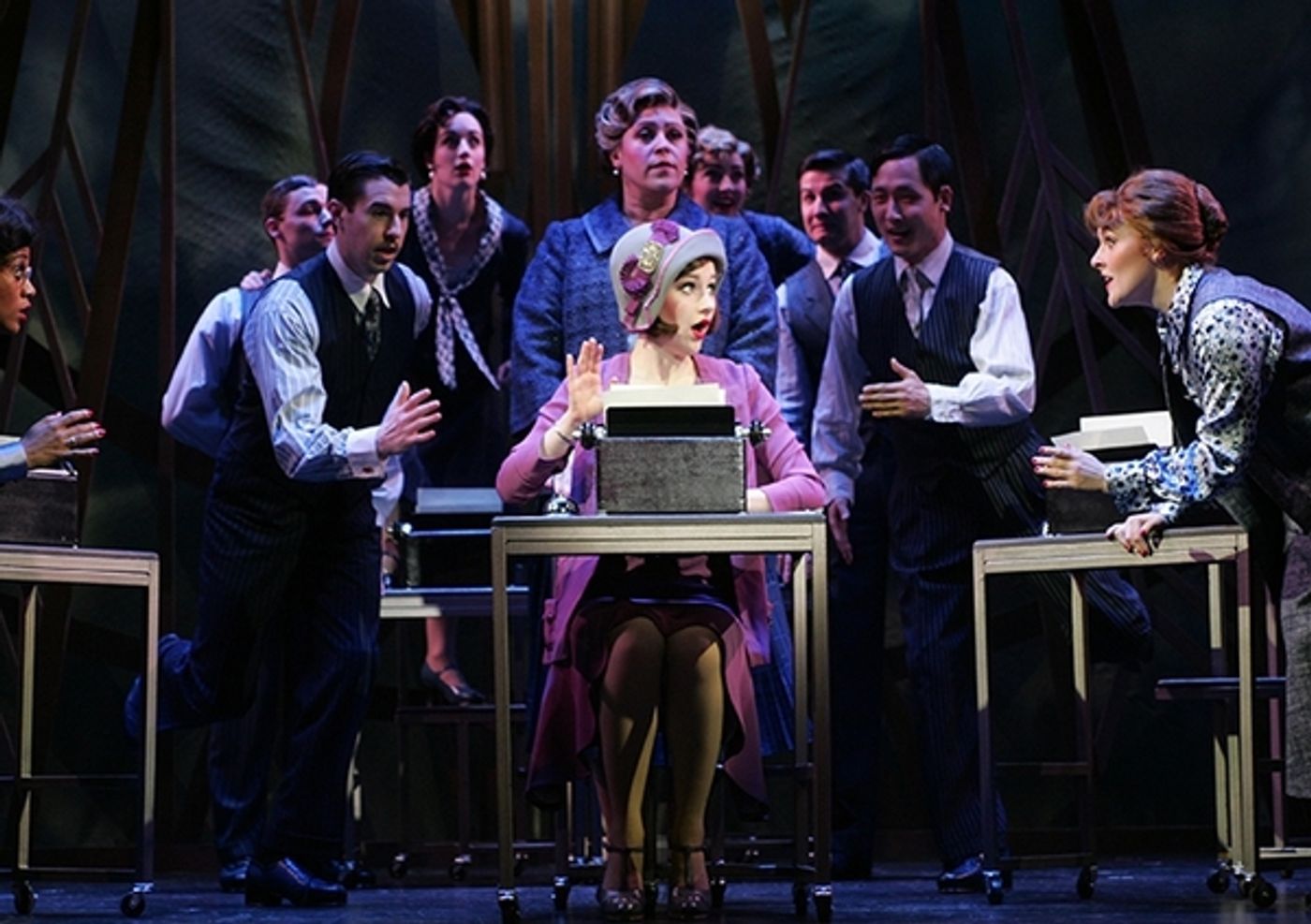 Photo Flash: First Look at Taylor Quick, Dan DeLuca, Samantha Sturm and More in Goodspeed's THOROUGHLY MODERN MILLE  Image