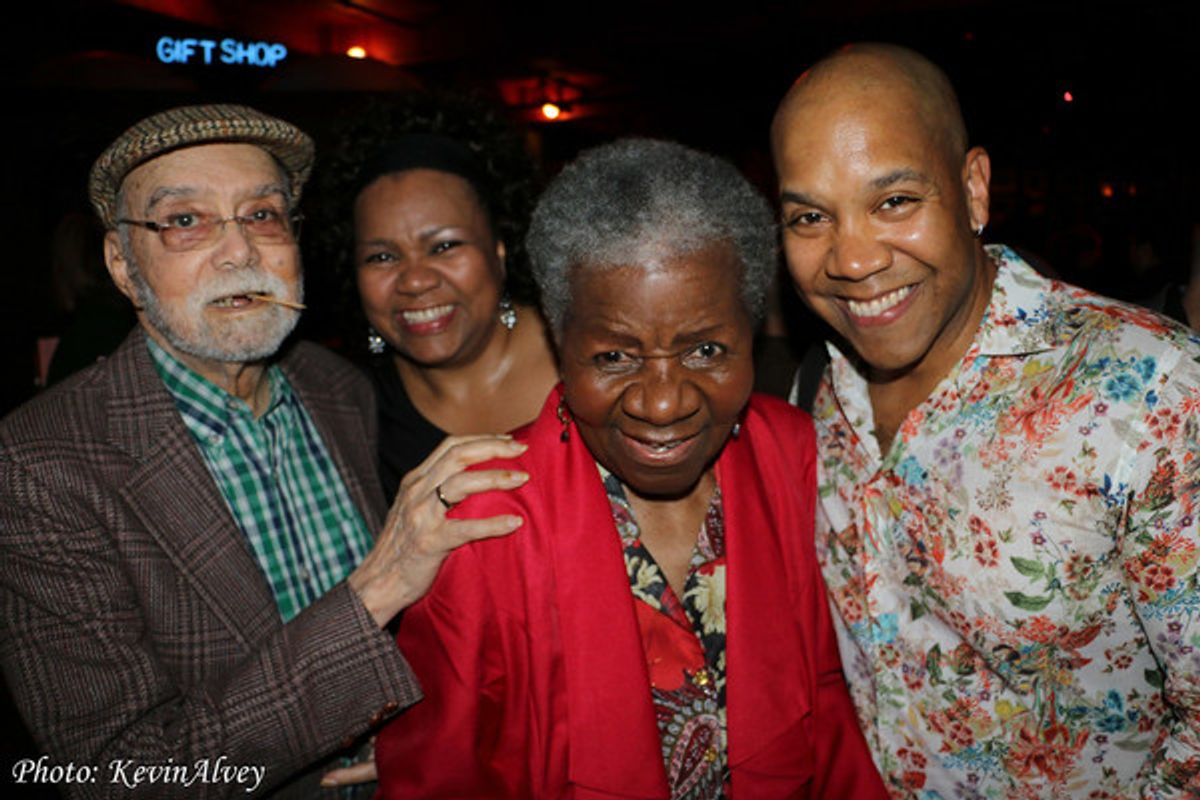 Eddie de Haas, Aisha de Haas, Geraldine de Haas and Darius de Haas at 
