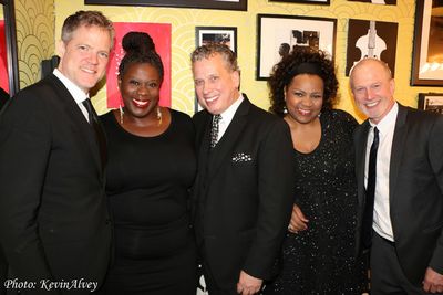 Steve Doyle, Capathia Jenkins, Billy Stritch, Aisha de Haas and Paul Davis Photo
