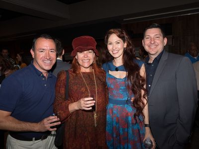 Steven Glaudini, Bets Malone, April Malina, and Jason Niedle Photo