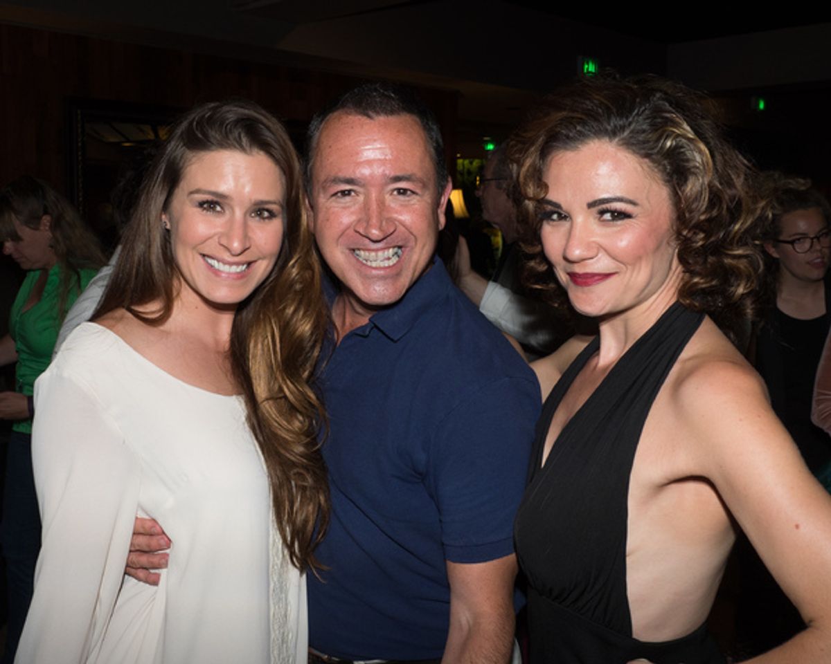 Cassandra Murphy, Steven Glaudini, and April Henry at 