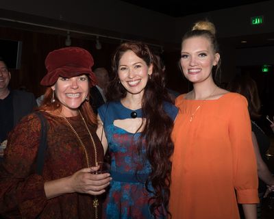 Bets Malone, April Malina, and Wig Designer Katie McCoy Photo