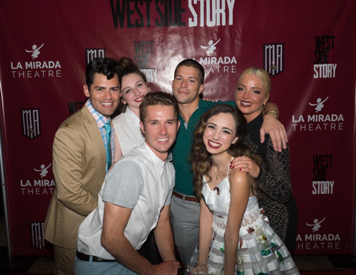 Steven Rada, Danielle Kay, Jean-Luc Cavnar-Lewandowski, Adrian Arrieta, Ashley Marie, and Autumn Crockett Cooper at 