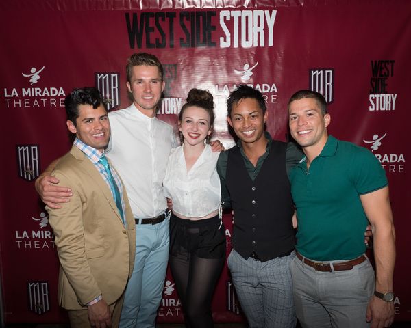Steven Rada, Jean-Luc Cavnar-Lewandowski, Danielle Kay, Nich O'Neill, and Adrian Arri Photo