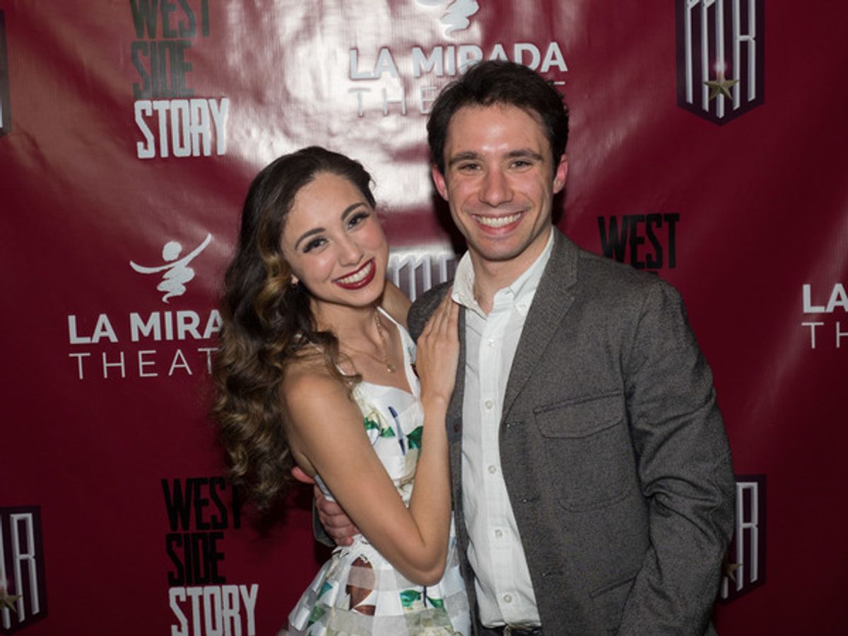 Ashley Marie and Dino Nicandros at 