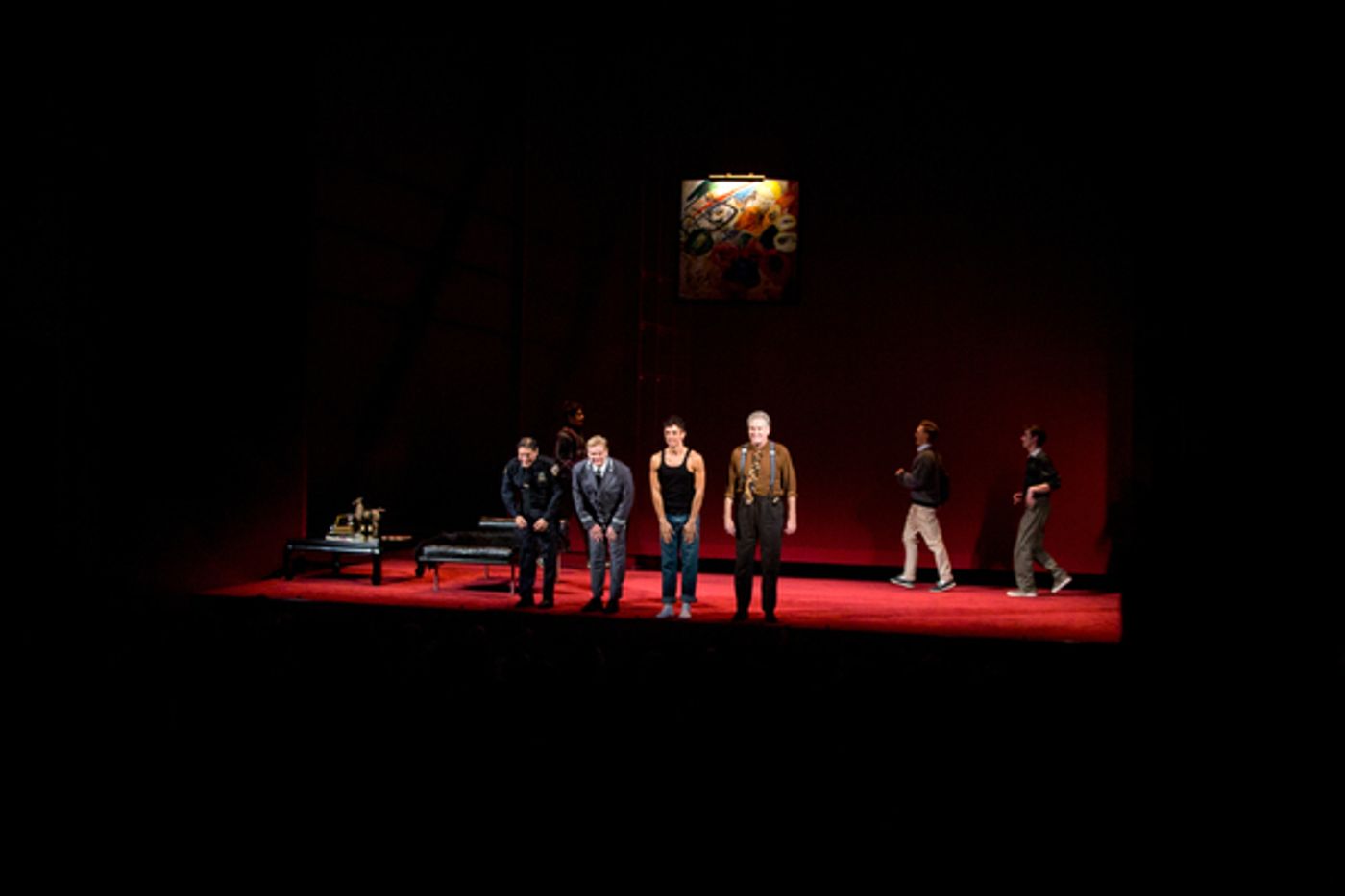 Photo Coverage: SIX DEGREES OF SEPARATION Company Takes Opening Night Bows!  Image