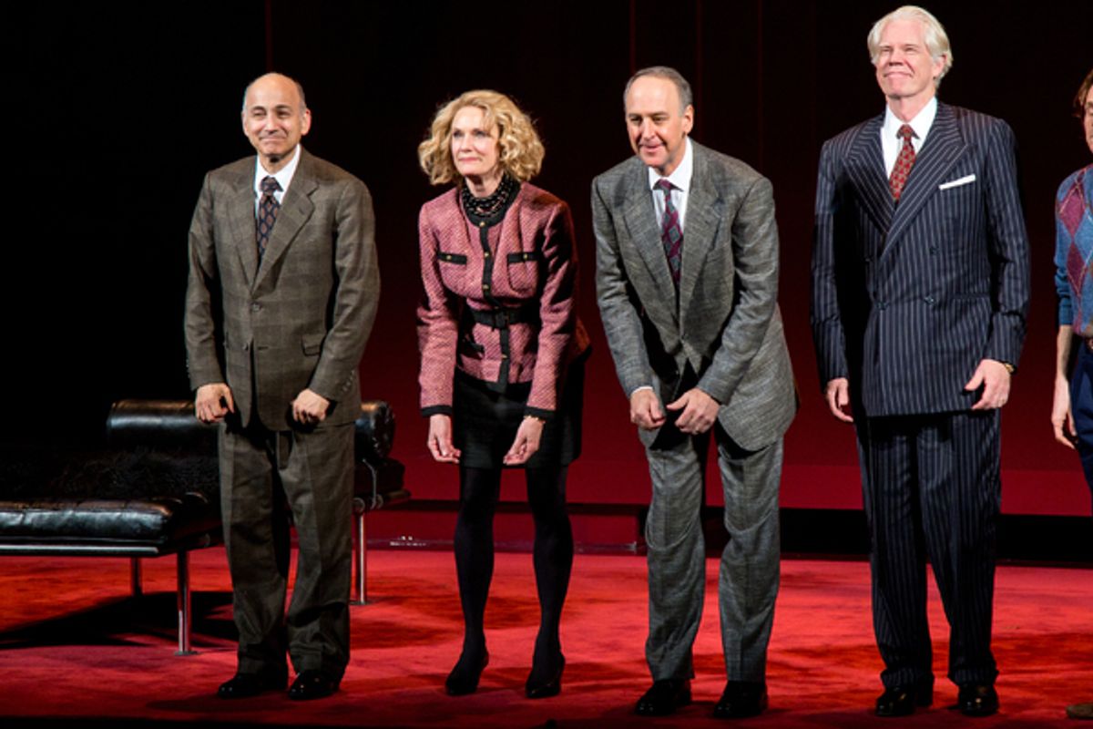 Ned Eisenberg, Lisa Emery, Michael Countryman, Michael Siberry at 