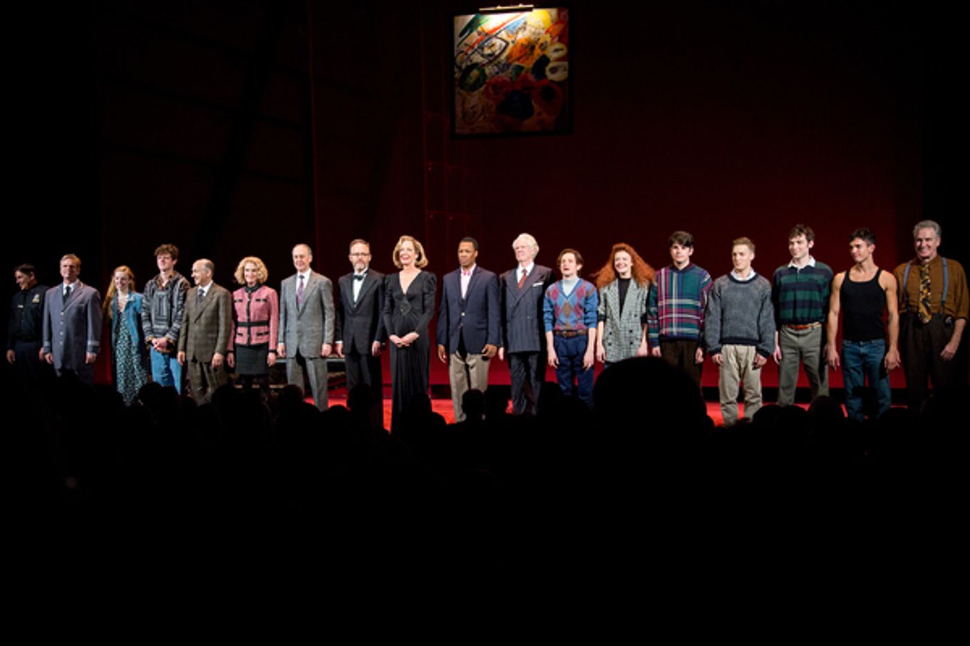 Photo Coverage: SIX DEGREES OF SEPARATION Company Takes Opening Night Bows!  Image