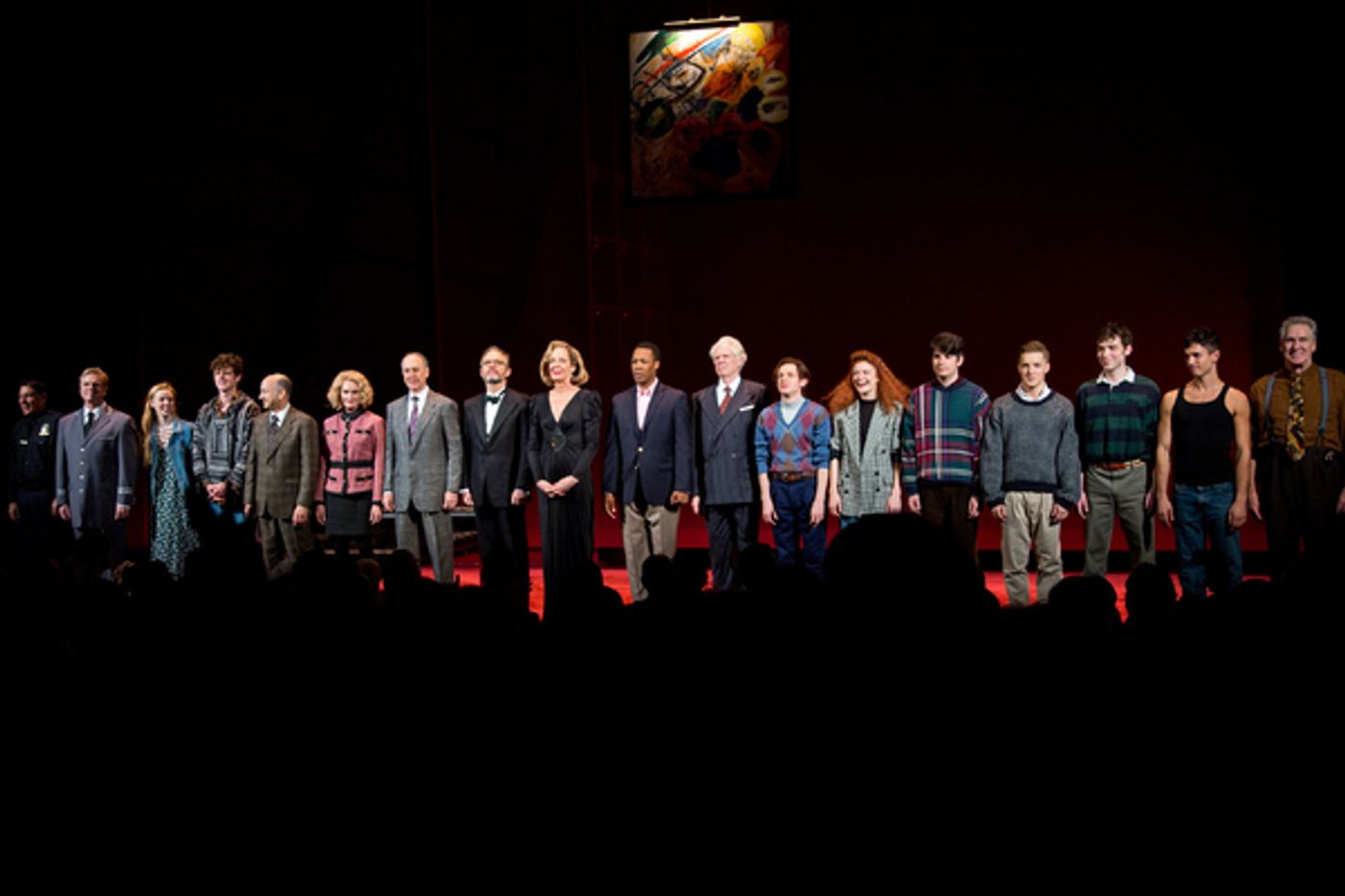 Photo Coverage: SIX DEGREES OF SEPARATION Company Takes Opening Night Bows!  Image