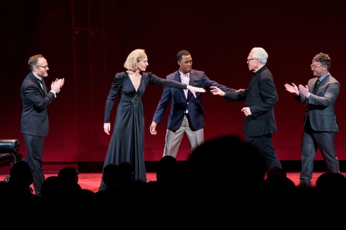 John Benjamin Hickey, Allison Janney, Corey Hawkins, John Guare, Trip Cullman at 