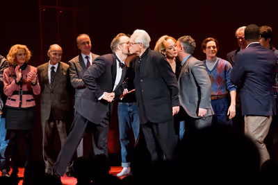 John Benjamin Hickey, John Guare Photo