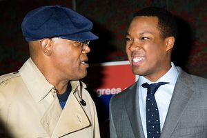 Samuel L. Jackson, Corey Hawkins @ BroadwayWorld Samuel L. Jackson, Corey Hawkins Photo