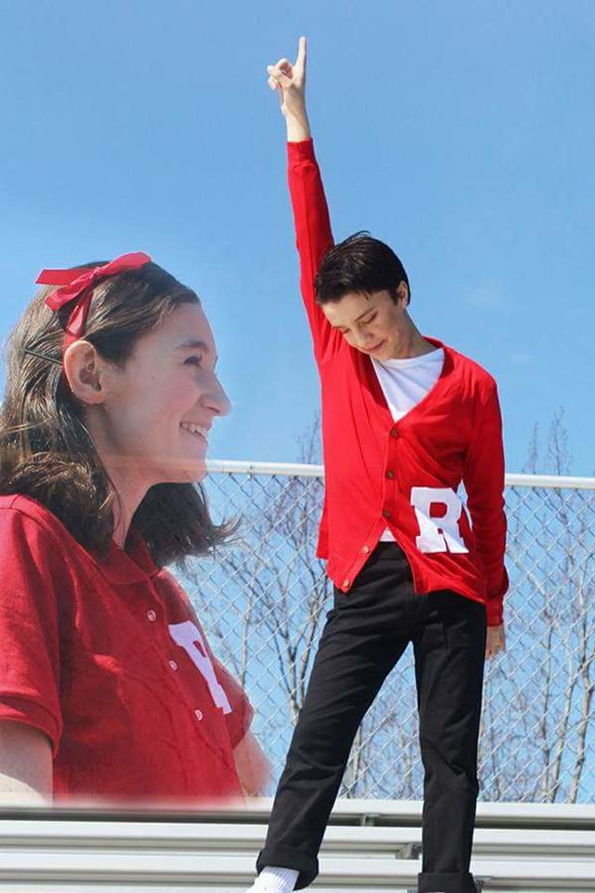 Hallie Scammell and Samuel Laro at 