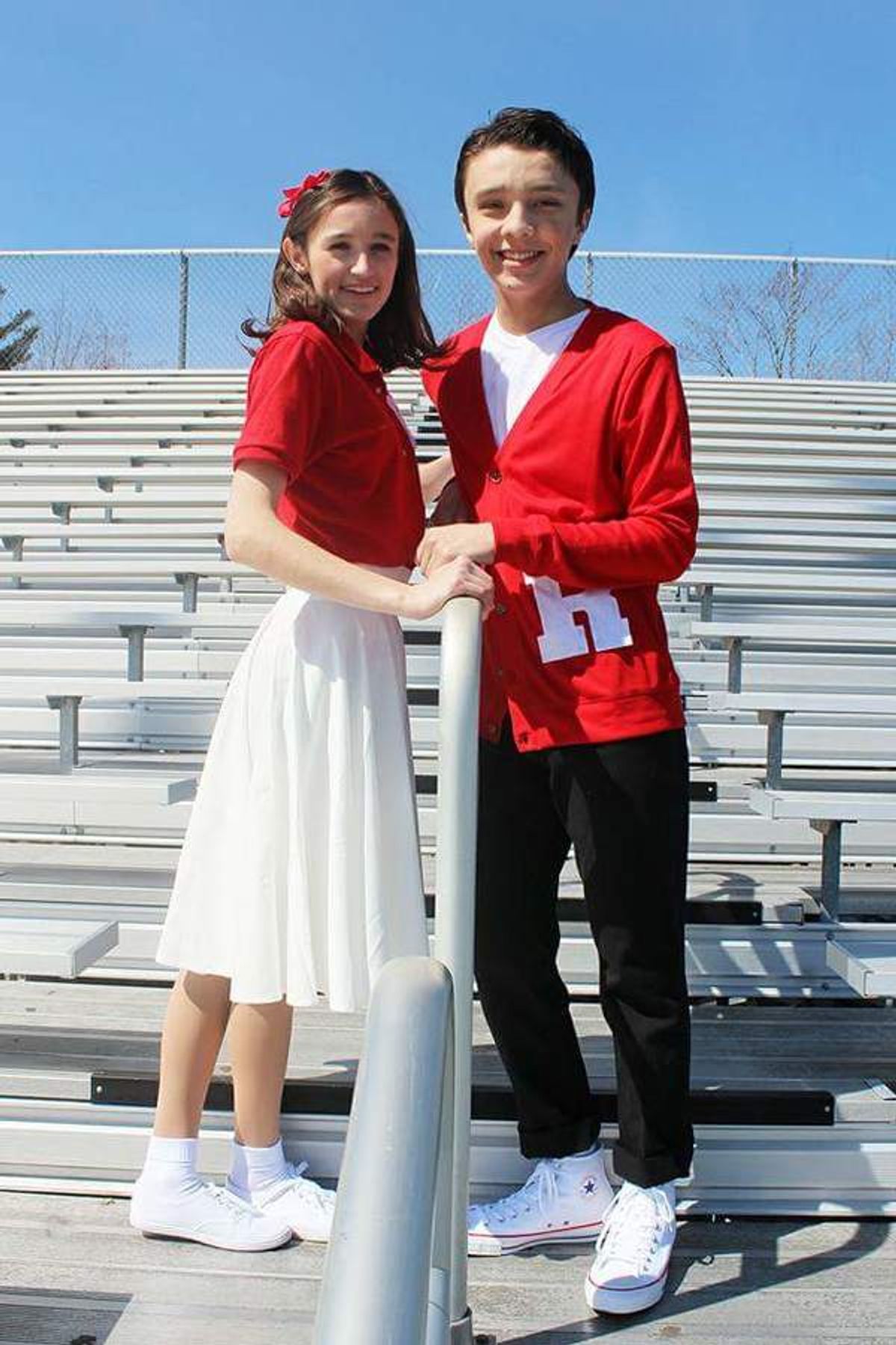 Hallie Scammell and Samuel Laro at 