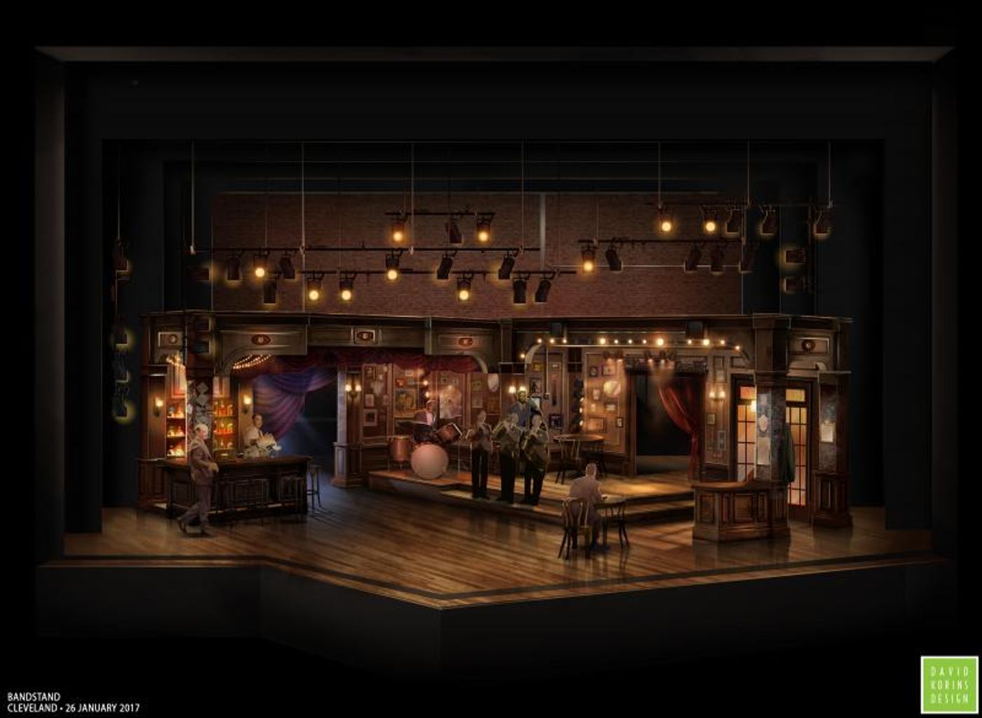 Broadway By Design: David Korins & Paloma Young Bring BANDSTAND from Page to Stage  Image