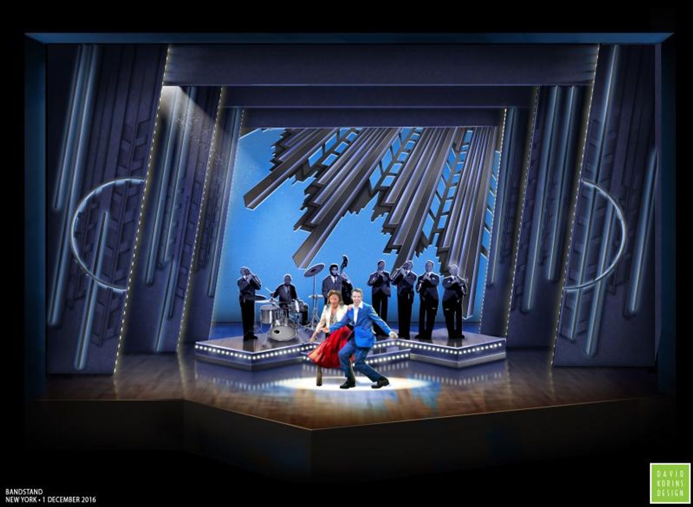 Broadway By Design: David Korins & Paloma Young Bring BANDSTAND from Page to Stage  Image