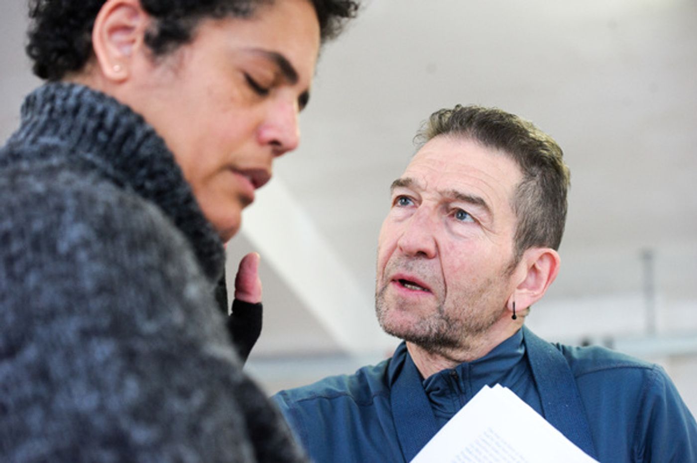 Photo Flash: Greg Hicks and Company in Rehearsal for RICHARD III at the Arcola  Image