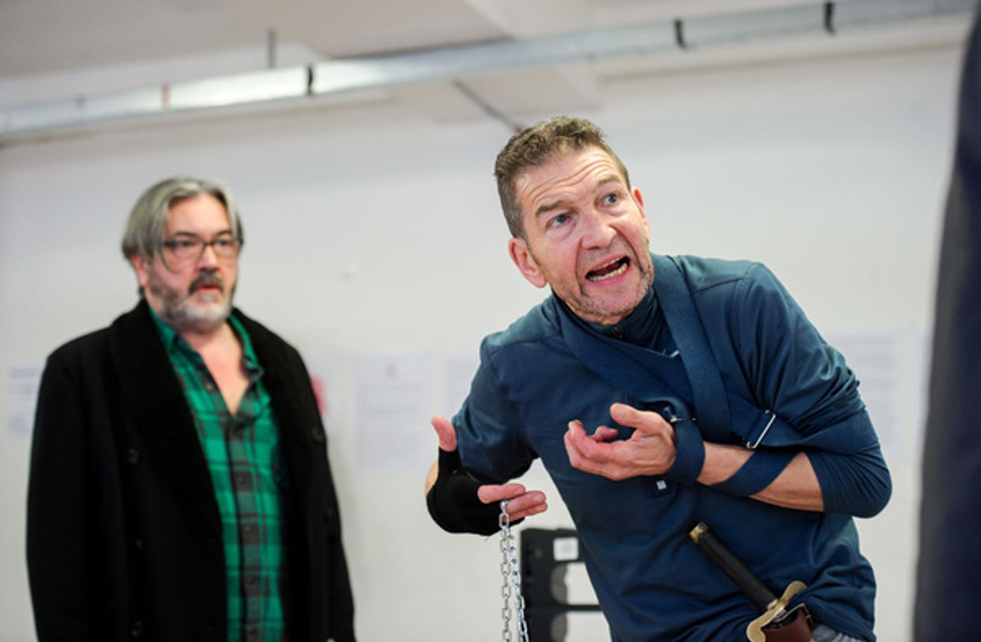 Photo Flash: Greg Hicks and Company in Rehearsal for RICHARD III at the Arcola  Image