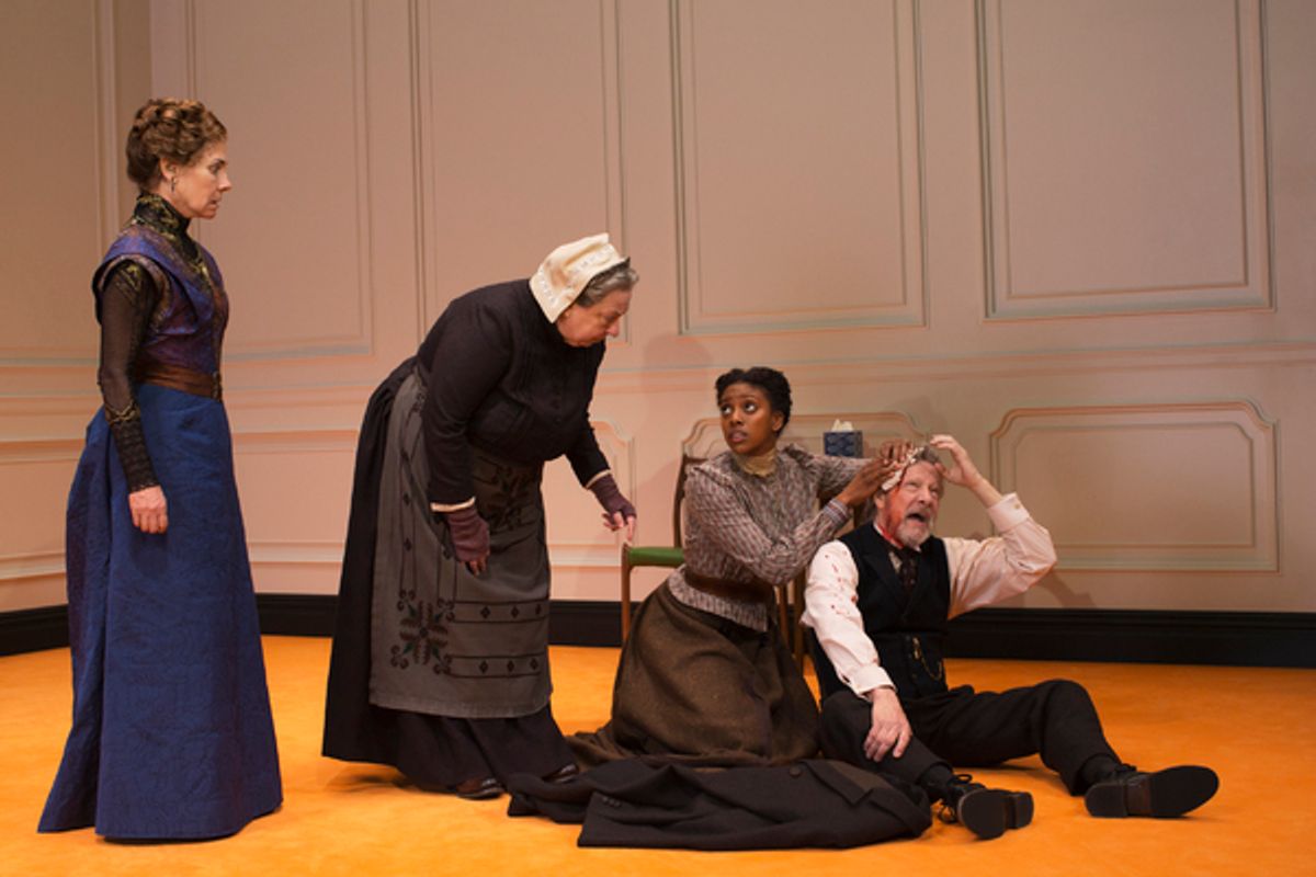 Laurie Metcalf, Jayne Houdyshell, Condola Rashad and Chris Cooper at 