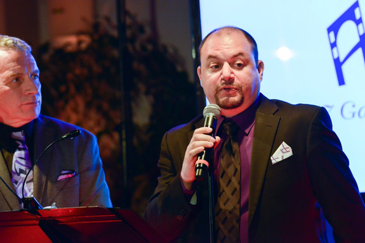 Bill Bowers and Andrew Frank at 