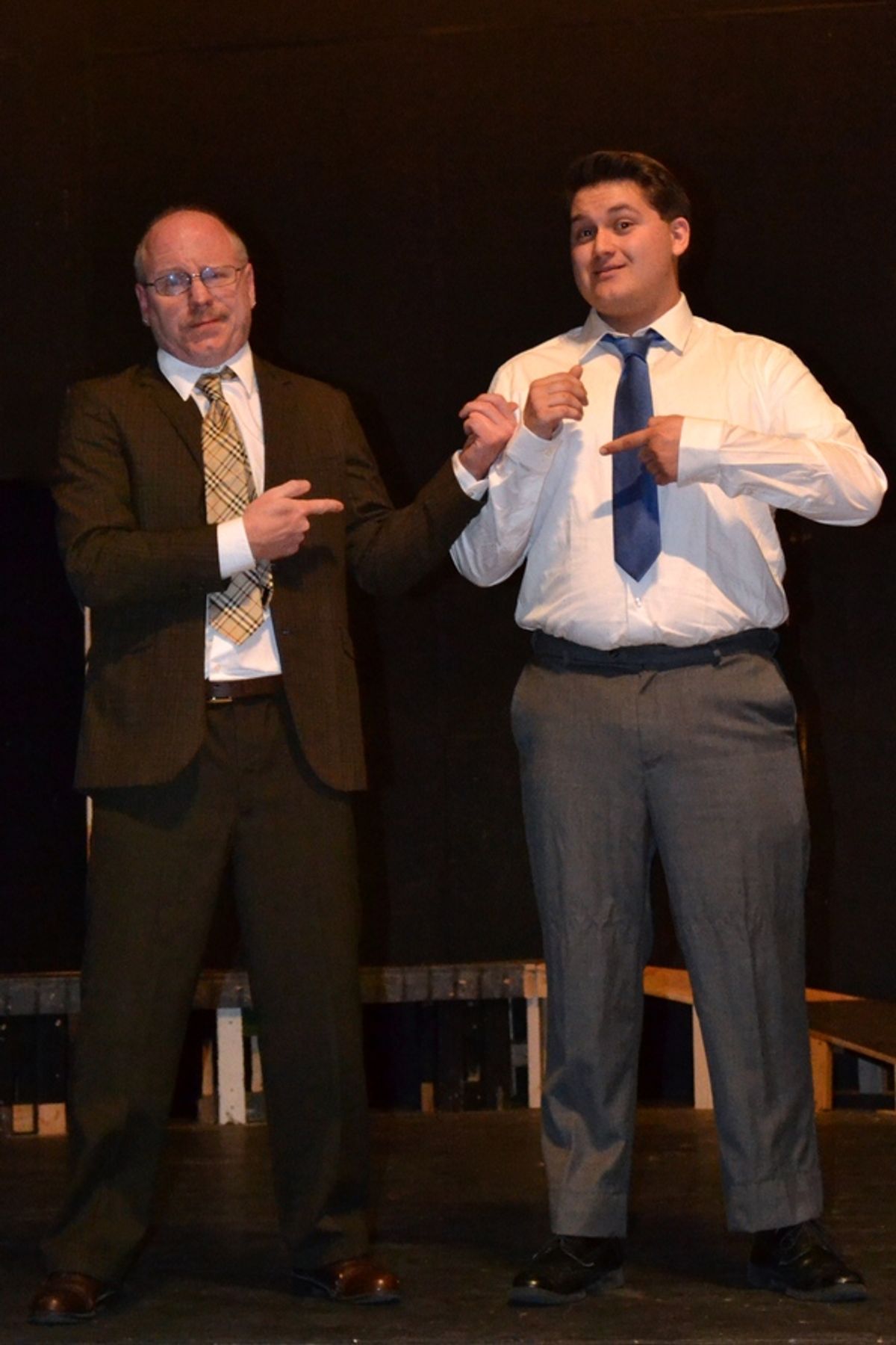 Steve Voris, Jonathan Evans at 