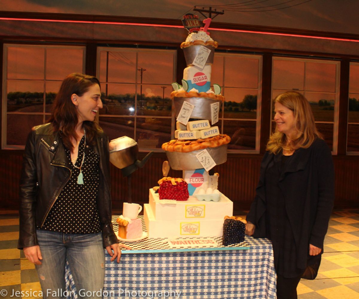 Sara Bareilles and Jessie Nelson at 