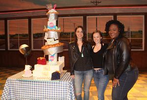 Sara Bareilles, Caitlin Houlahan and Charity Angel Dawson @ BroadwayWorld Sara Bareilles, Caitlin Houlahan and Charity Angel Dawson Photo