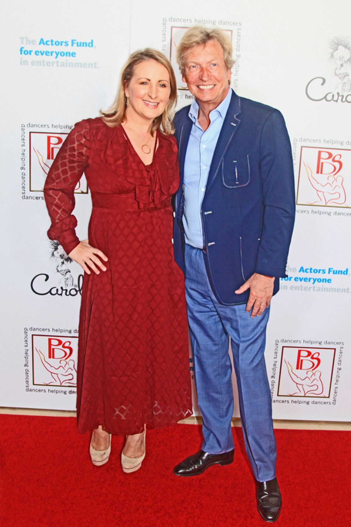 Mandy Moore & Nigel Lythgoe at 