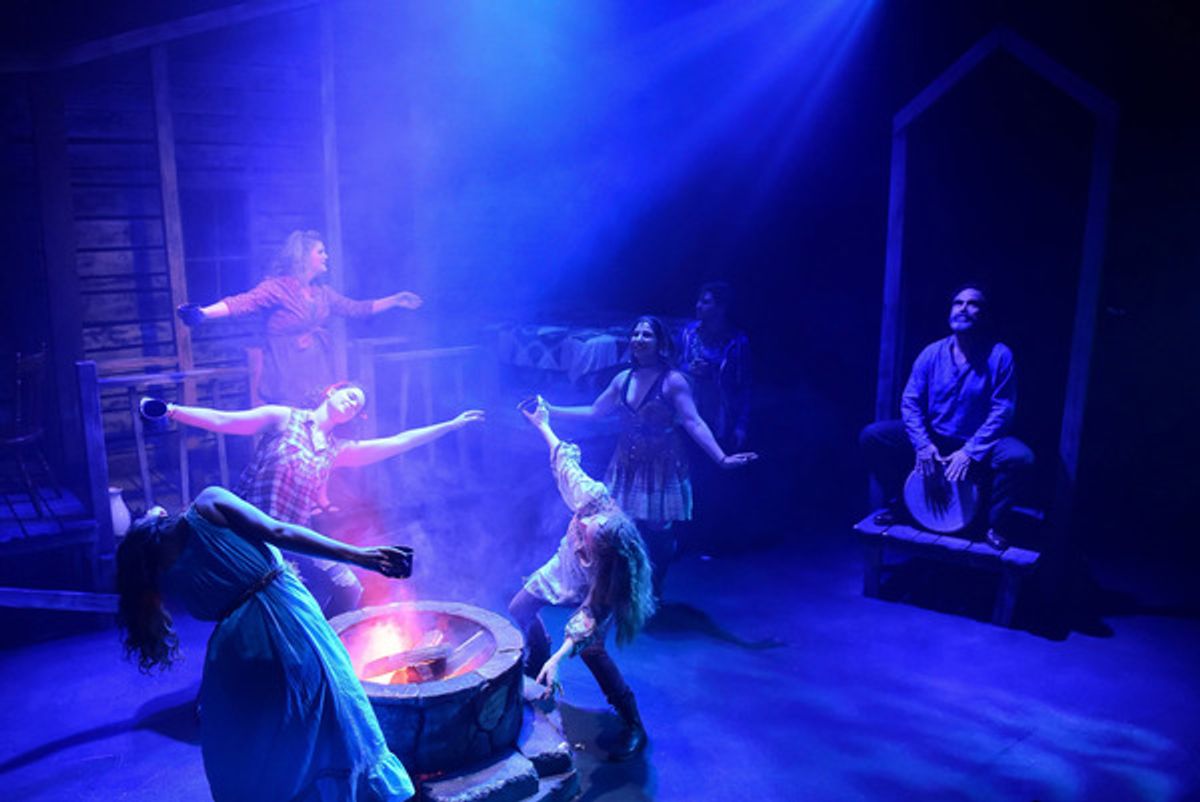 Paige Daigle, Amanda Giles, Britain Gebhardt, Maeghan Looney, Demi Zaino, Royen Kent and Jeff Mills  at 