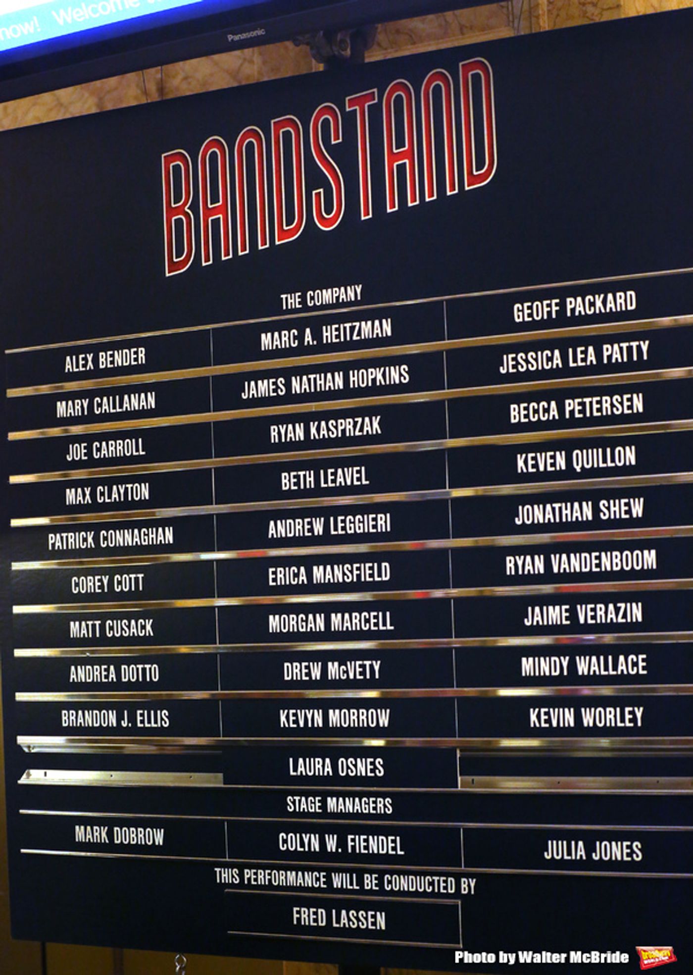 Photo Coverage: BANDSTAND Company Takes Opening Night Bows!  Image