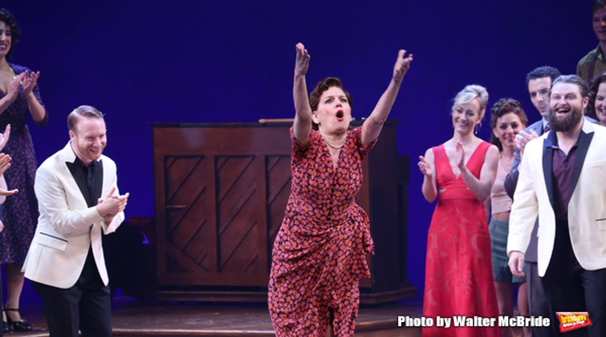Beth Leavel and cast  at 