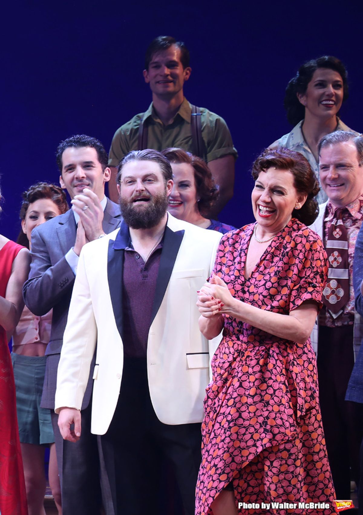 Beth Leavel and cast  at 