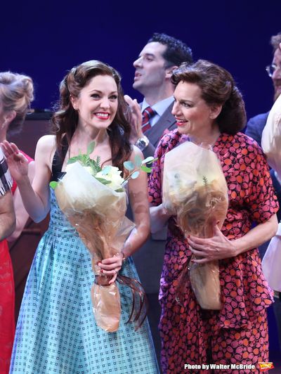 Corey Cott, Laura Osnes and Beth Leavel  Photo