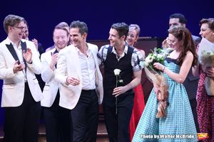 Andy Blankenbuehler, Corey Cott, Laura Osnes, Beth Leavel and cast @ BroadwayWorld Andy Blankenbuehler, Corey Cott, Laura Osnes, Beth Leavel and cast Photo