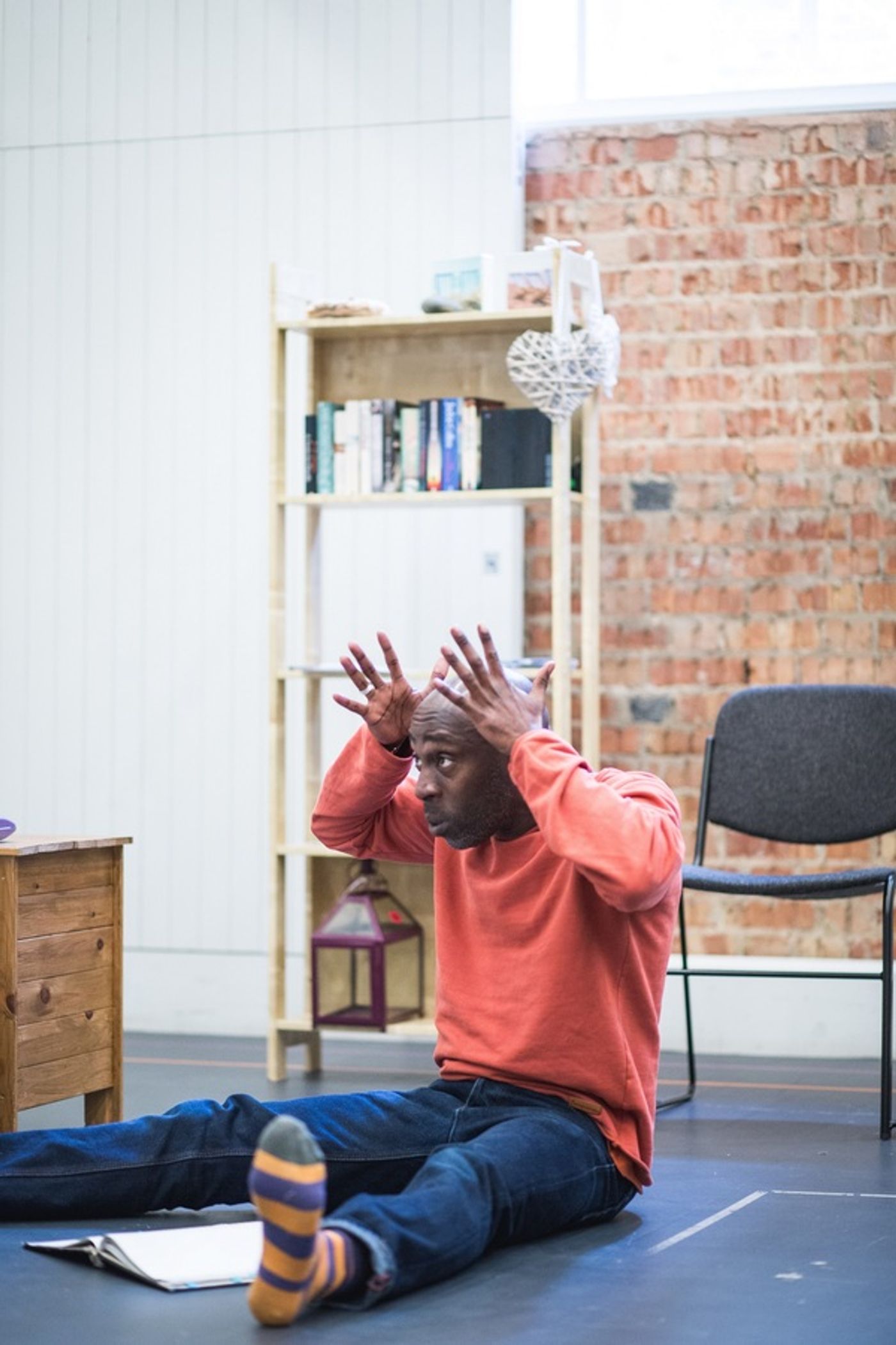 Photo Flash: In Rehearsals for WHILE WE'RE HERE at Bush Theatre Photo Flash: In Rehearsals for WHILE WE'RE HERE at Bush Theatre Image