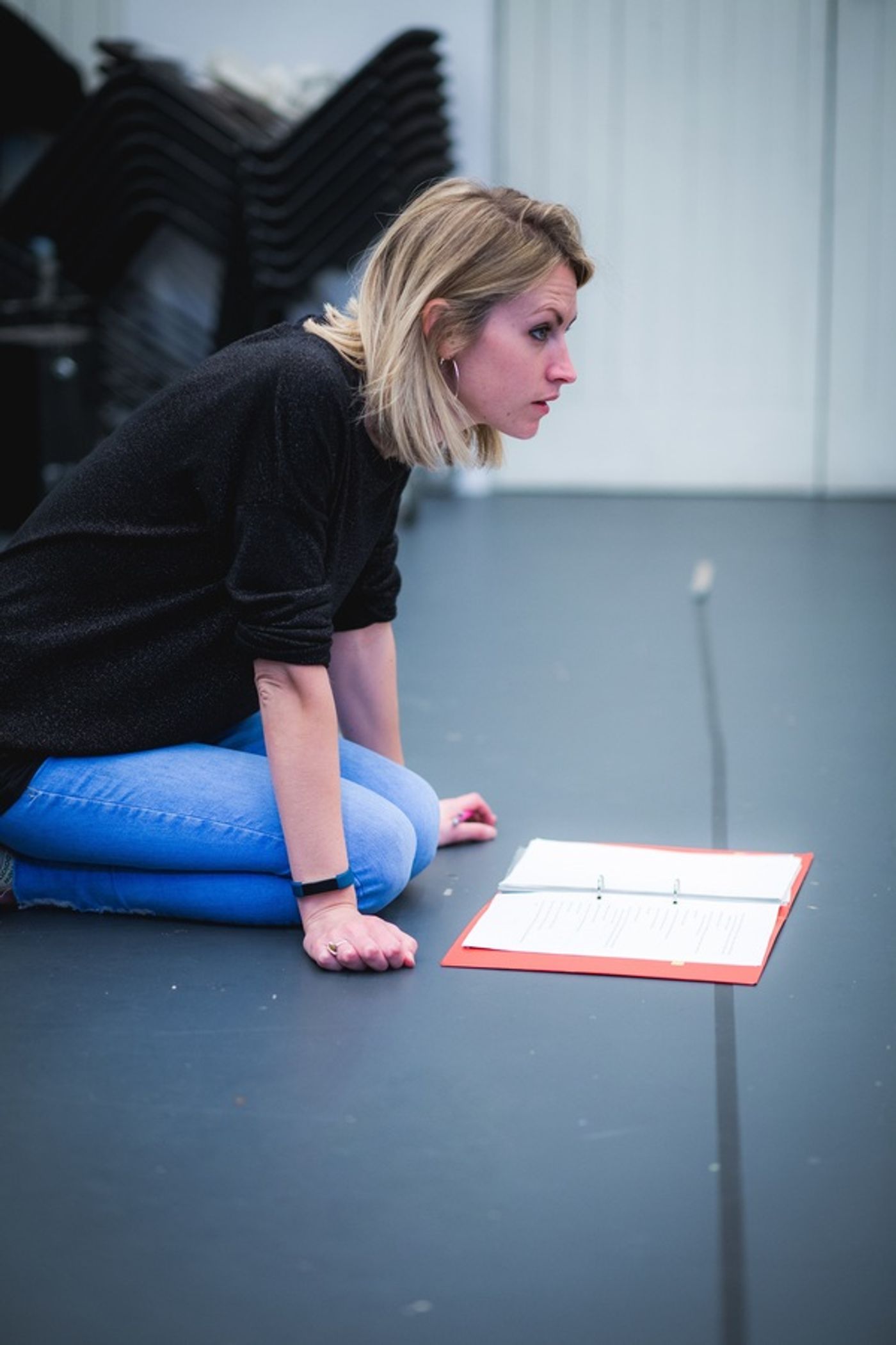Photo Flash: In Rehearsals for WHILE WE'RE HERE at Bush Theatre Photo Flash: In Rehearsals for WHILE WE'RE HERE at Bush Theatre Image