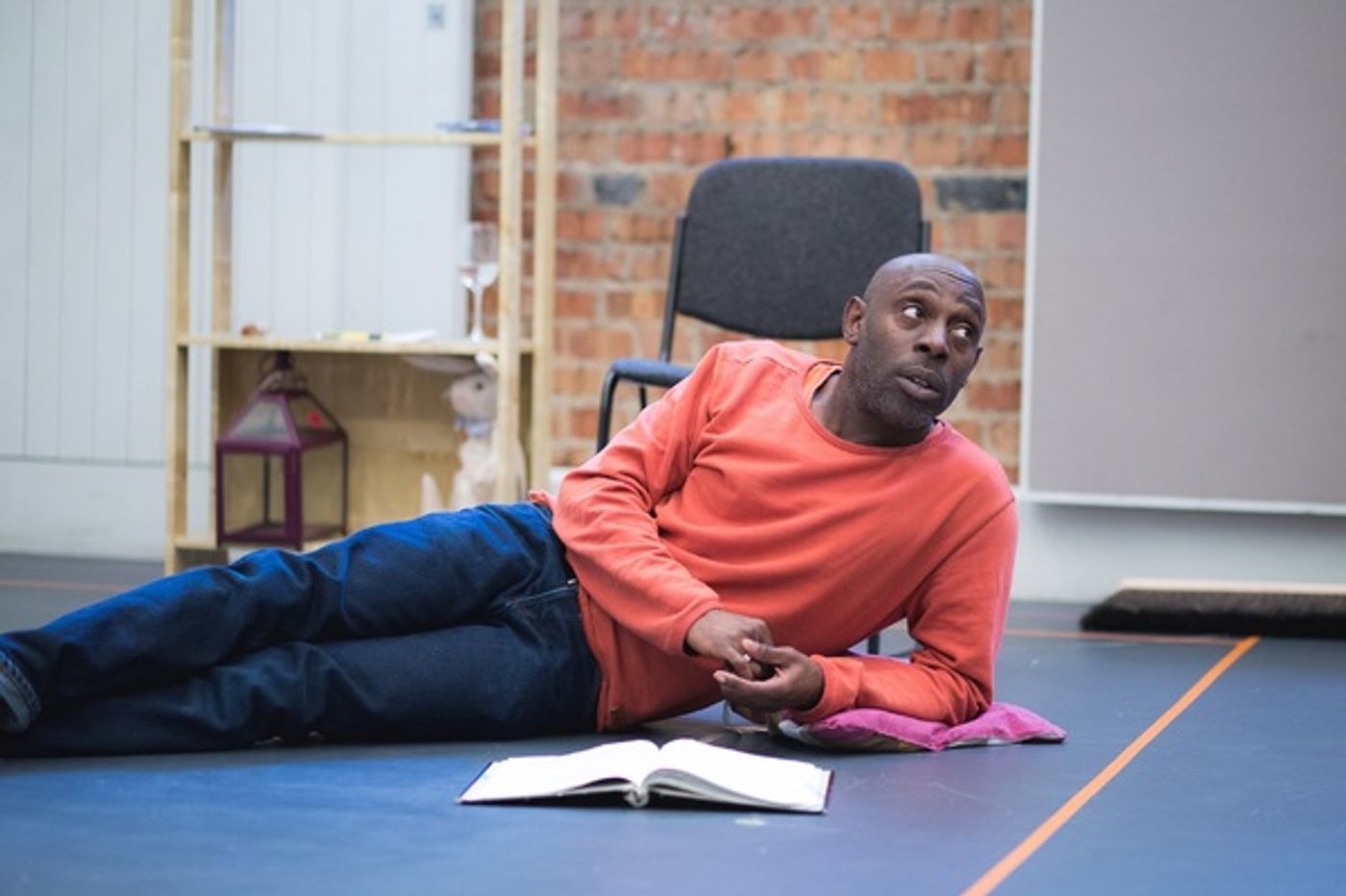 Photo Flash: In Rehearsals for WHILE WE'RE HERE at Bush Theatre Photo Flash: In Rehearsals for WHILE WE'RE HERE at Bush Theatre Image