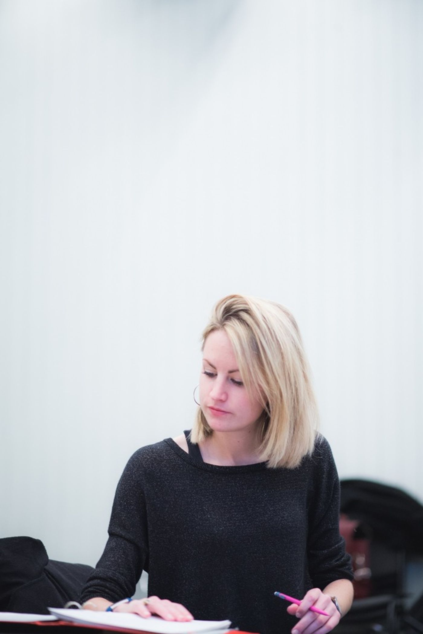 Photo Flash: In Rehearsals for WHILE WE'RE HERE at Bush Theatre Photo Flash: In Rehearsals for WHILE WE'RE HERE at Bush Theatre Image