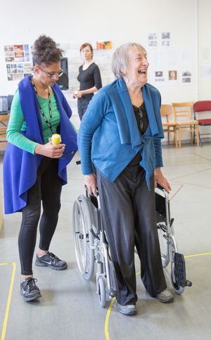 Cathy Tyson and Janet Henfrey @ BroadwayWorld Cathy Tyson and Janet Henfrey Photo