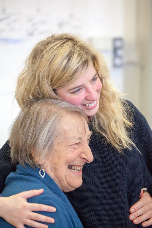 Janet Henfrey and Elizabeth Newman Photo