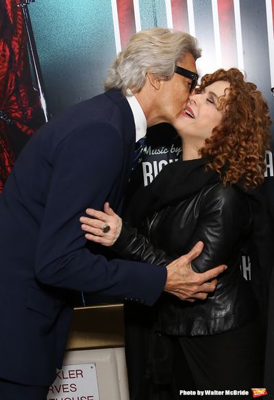 Tommy Tune and Bernadette Peters Photo
