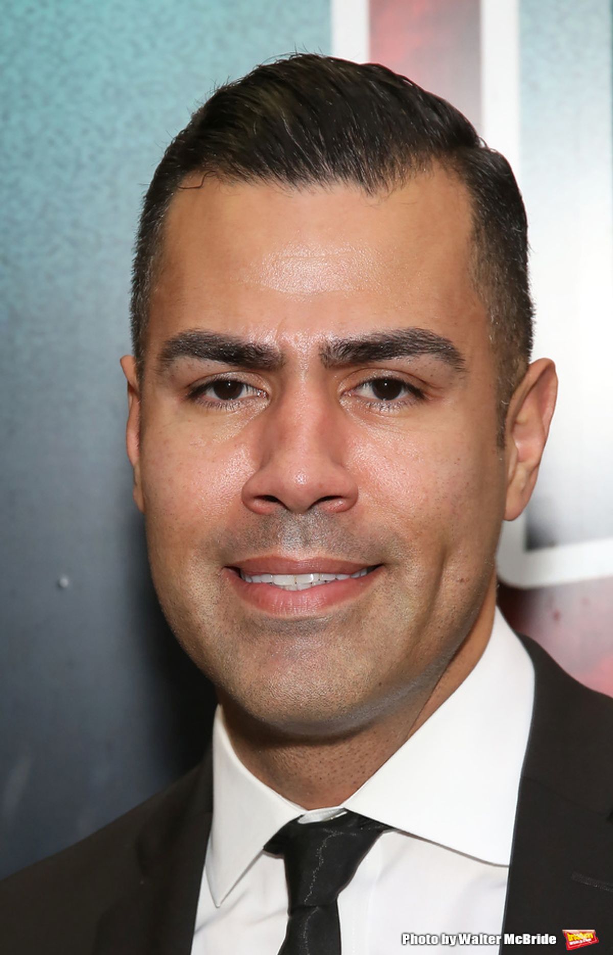 JW Cortes at On the Opening Night Red Carpet for BANDSTAND!