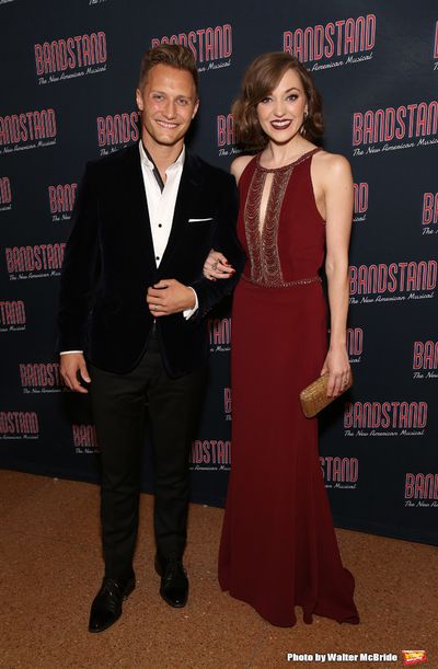 Nathan Johnson and Laura Osnes  Photo