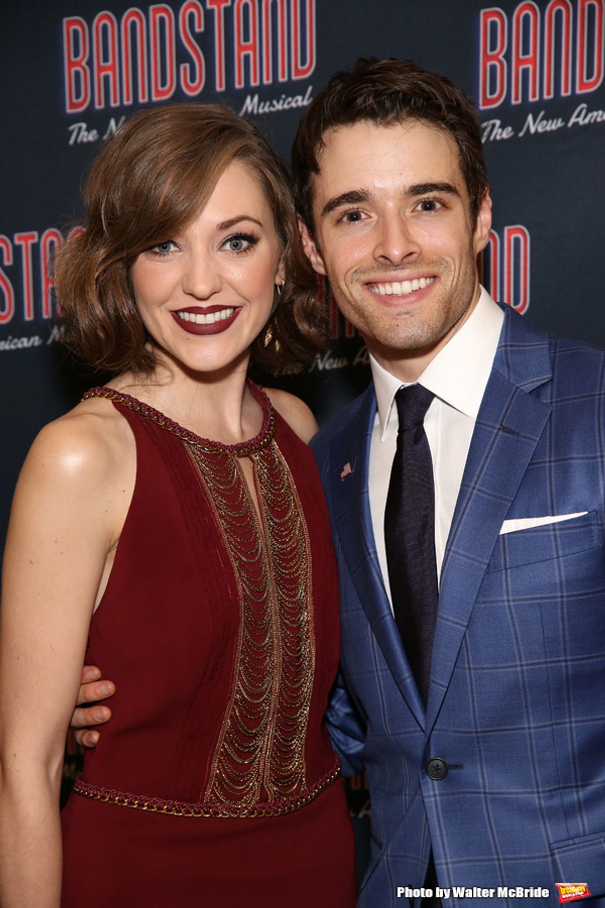 Laura Osnes and Corey Cott at 