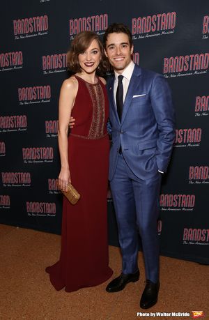 Laura Osnes and Corey Cott @ BroadwayWorld Laura Osnes and Corey Cott Photo