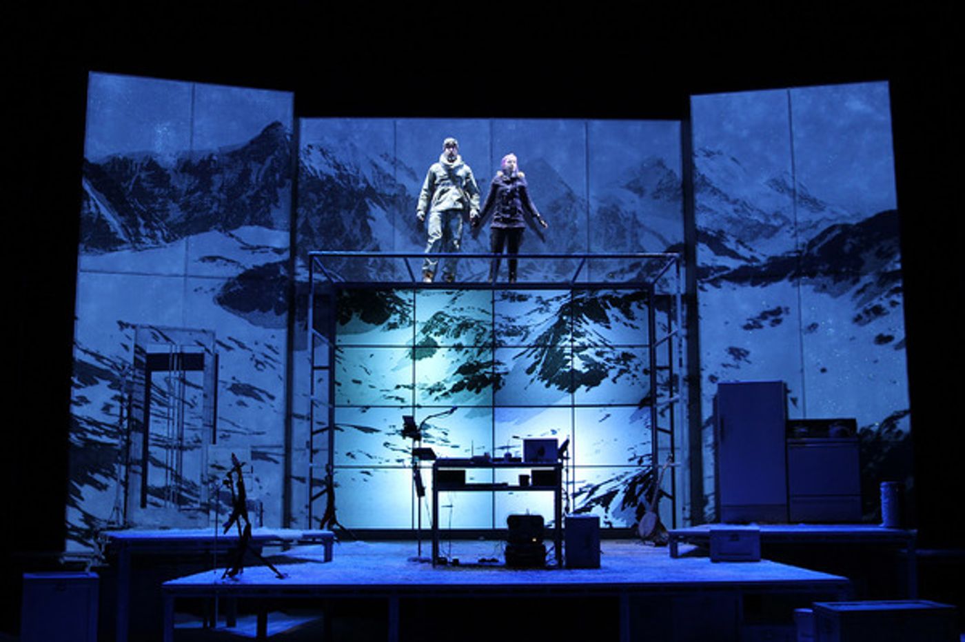 Photo Flash: First Look at Wade McCollum and Val Vigoda in ERNEST SHACKLETON LOVES ME Off-Broadway  Image