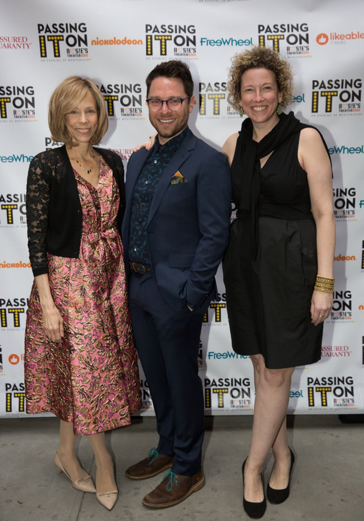 Lori Klinger, Tim Federle, Thecla Harris at 