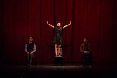 BD Wong, Lucy Lin and Malcolm Callender Photo